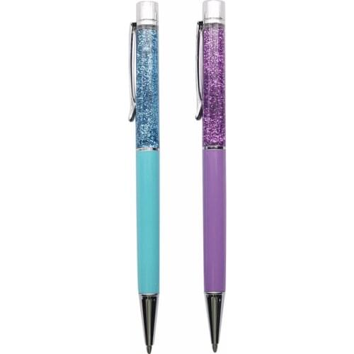 Gradient Ballpoint pen Creative Exquisite Gold Foil Ballpoint pen Metal High quality Festival Gifts Student Supplies