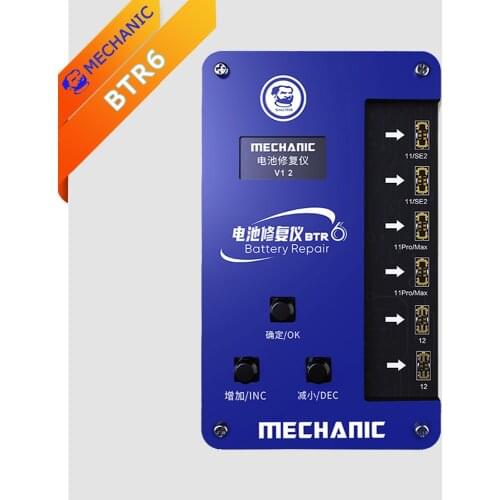 Battery Repair Instrument MECHANIC BTR6 For IP 11 12 PRO MAX External Built-in PCB Battery Encryption Cell Correction Tool