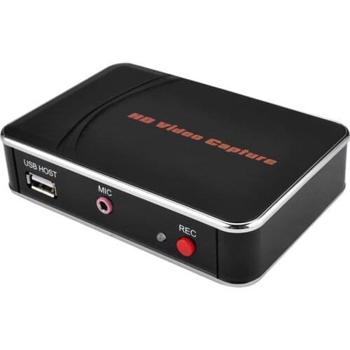 Game Capture Card,Full HD 1080P Video Recording,USB Game Capture,for 360/ One/PS4/Wii U And(US Plug)