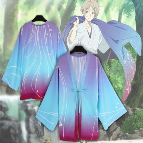 Anime Natsumes Book Of Friends Cosplay Costume Takashi Natsume Cosplay Costumes Halloween Party Cosplay Coat