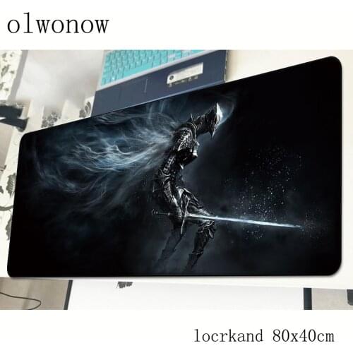 Dark Souls mouse pad 80x40cm Adorable mousepads best gaming mousepad gamer best large personalized mouse pads keyboard pc pad