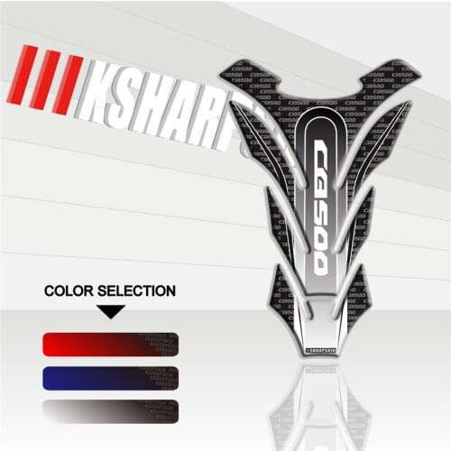 Motorcycle 3D fuel tank pad sticker protective decorative decals For HONDA CB500 Fish bone Protective Decal cb 500