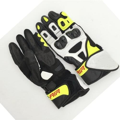 3-color leather SP AIR motorcycle gloves summer breathable gloves GP PRO touch screen drop-resistant gloves