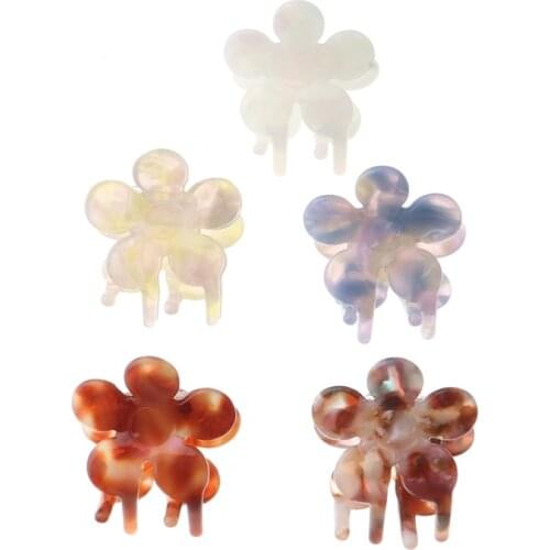 New Korean Style Mini Square Hair Claw Clips For Kids High Quality Hair Accessories For Women Wholesale Custom