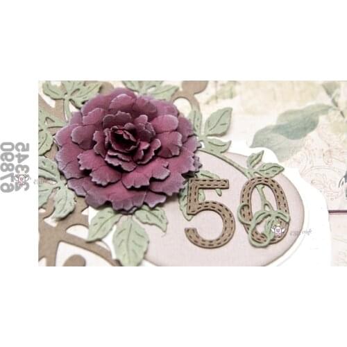 New 10Pcs Dotted numbers metal Cutting Dies Stencils DIY Scrapbooking Paper/photo Cards Embossing Dies