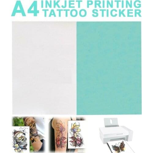A4 Temporary Tattoo DIY Printing Paper Transfer Decal Papers for Inkjet Printer