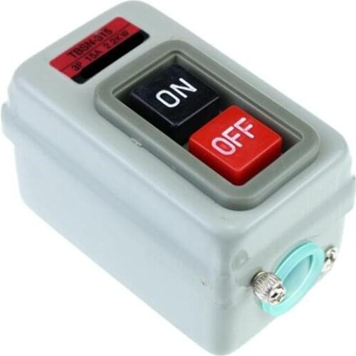 Three Phases Power Control Start Switch AC 380V 15A 2.2KW TBSN-315