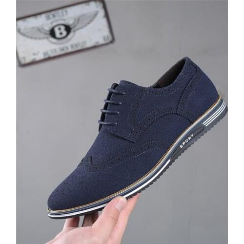 Stylish Brogue Shoes Men Leather Dress Shoes for Men Wedding Formal Men Shoes Big Size 47 48 Lace Up Oxford Bussines Shoe Man
