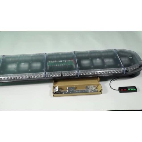 1200mm Amber Recovery 88 LED Light Bar Ultra Thin Tow Truck Wrecker Warn Strobe Light