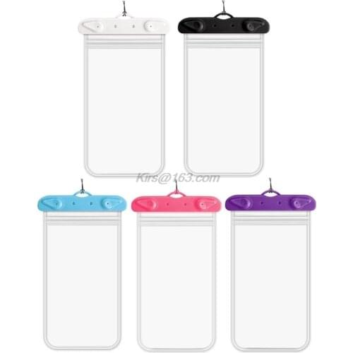 1pcs Waterproof Phone Case Waterproof Pouch Cell Phone Dry Bag for IPhone X /Smartphones Up To 6 Inch Phone Accessories