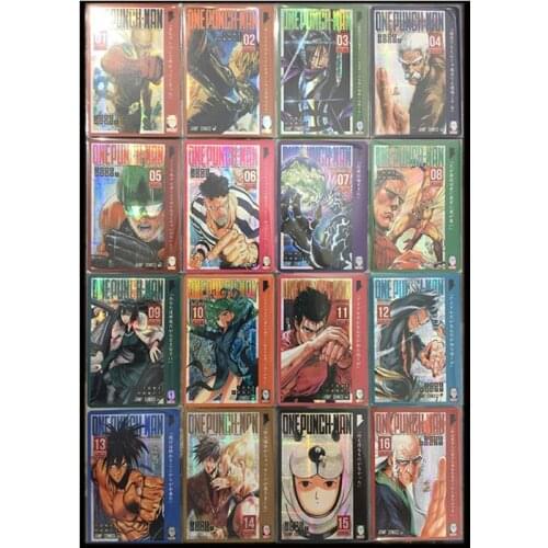 16pcs/set ONE PUNCH MAN Toys Hobbies Hobby Collectibles Game Collection Anime Cards