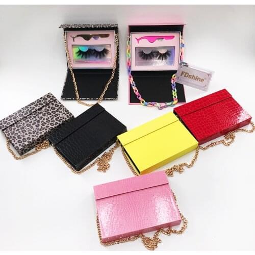 25MM Lashes Box with Tweezer Brushes Pretty New Style Packing Custom Private Label logo