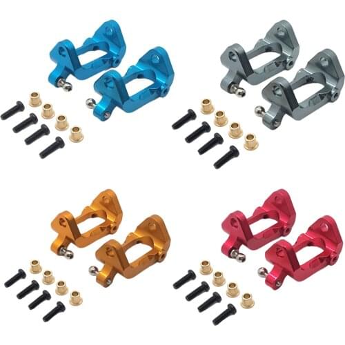 2pcs 1:18 Scale Aluminum Alloy C-Hub Carrier for Wltoys A949 A959 A969 A979 K929 Crawler Car Buggy Spare Parts