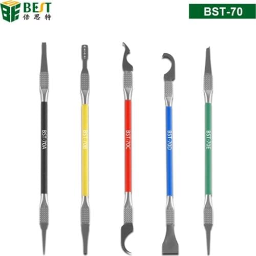 5 in 1 IC Chip Repair Thin Blades CPU NAND Remover BGA Maintenance Knife Remove Glue Disassemble Phone PC Rework Processor Tools