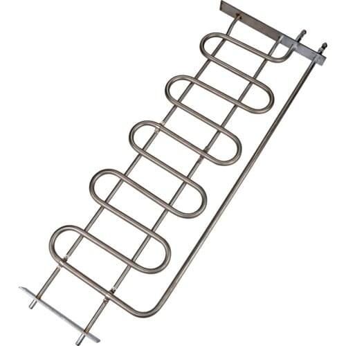 5U Stainless steel oven heating pipe 230V 3KW oven Bake Heating Element with bracket 2pcs