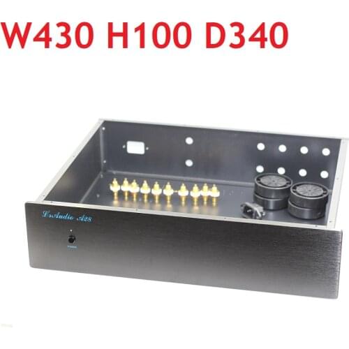 A28 D Series All Aluminum Housing Power Amplifier Chassis DIY Enclosure Preamplifier Case