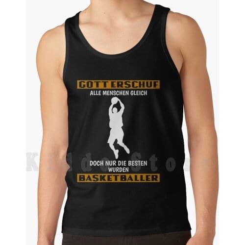 Basketball Basketball Player Basketball Team God Gift Tank Tops Vest 100% Cotton Basketball Fan Team Player Basketballer