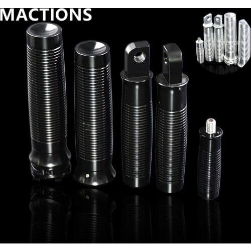 Black/Silver/ CNC Custom Aluminum Handlebar Hand Grips Fits For Harley Sportster XL1200 883 48 Softail Dyna Touring Road King