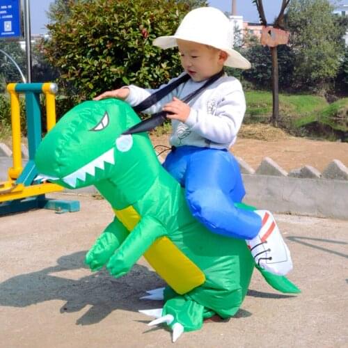 Children Dinosaur Costume Inflatable Costumes For Kids Party Dress Animal Cosply Halloween 90-150CM
