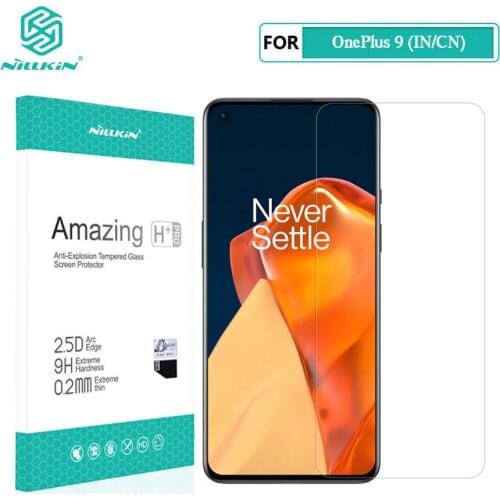 For OnePlus 9 Glass Nillkin H+Pro 0.2MM 2.5D Film Tempered Glass for OnePlus 9 (IN/CN) Screen Protector