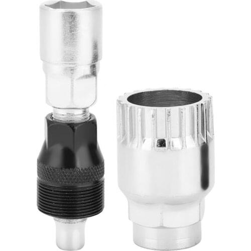 Crank Wheel Extractor Bottom Bracket Cycling Mountain Crankset Pedal Remover Steel Repair Tool Set