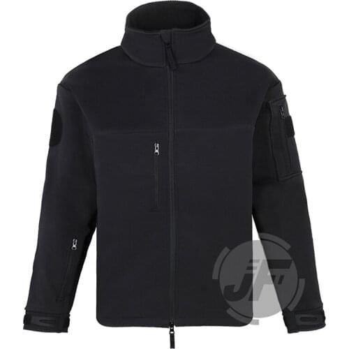 Emerson Tactical Rangers Reload Jacket Outdoor Soft Shell Jacket Coat Winter Windproof Warm Fleece Military Hunting Jacket Black
