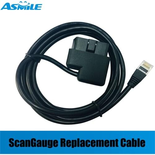 ScanGauge II Scan Gauge OBD-II Replacement Cable right angle to OBD-RJ45