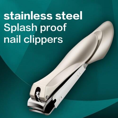 Nail Clippers Stainless Steel Nano Glass Nail File Fingernail Cutter Manicure Tools Bionics Design Nail Trimmer Pedicure Scissor