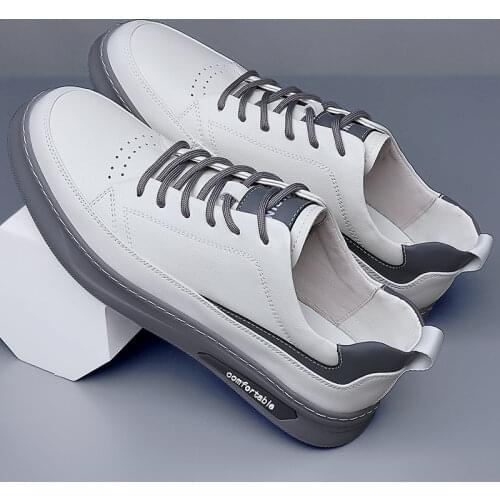 Shoes Mens Sneakers Moccasins 2021 New Trend Casual Mens Shoes Italian Comfortable Genuine Leather Sneakers Brand Men Footwear