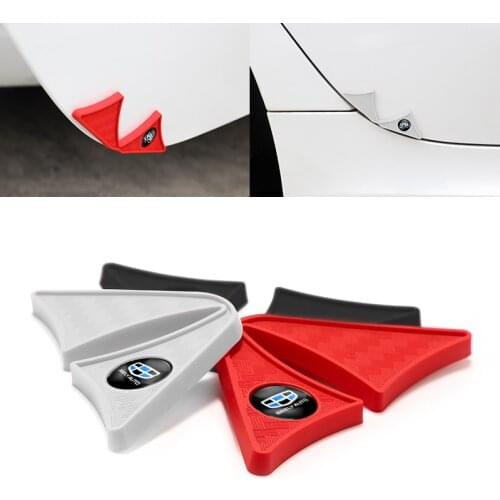 4Pcs Car Door Side Corner Anti-scratch Protection Stickers For Geely Boyue Haoyue Vision-X3 New emgrand Vision Binyue Emgrand-GS