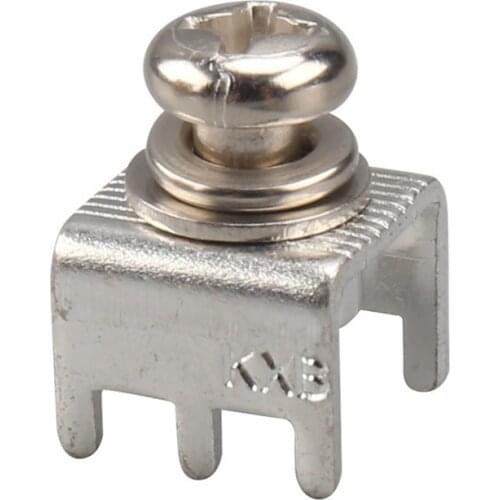 PCB-5 welding terminal M5 M6 6pin terminal brass copper high current terminal 120A