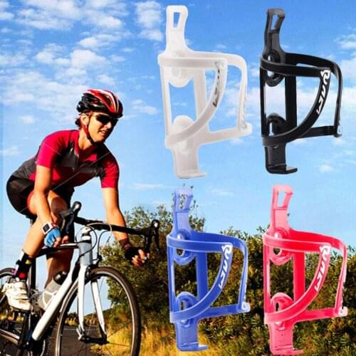 PC Bottle Cage Plastic Water Cup Holder Bike Toughness Integrally Molded Electroplating Ductility Bottle Holder Bicycle Supplies