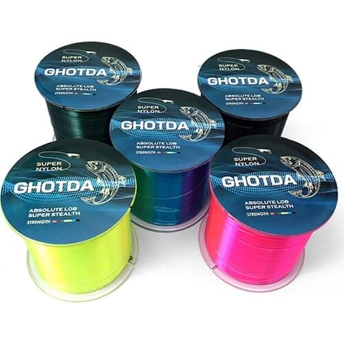 Strong Durable Japan Monofilament Nylon Fishing Line 500 Meter 2kg-13kg