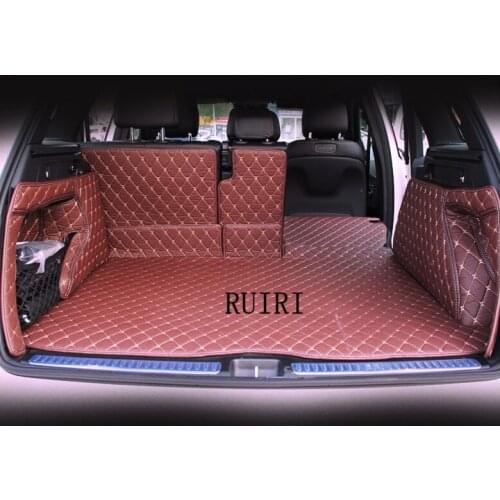 High quality & Free shipping! Special trunk mats for Mercedes Benz GLC 63 AMG 2019-2015 wear-resisting cargo liner boot carpets