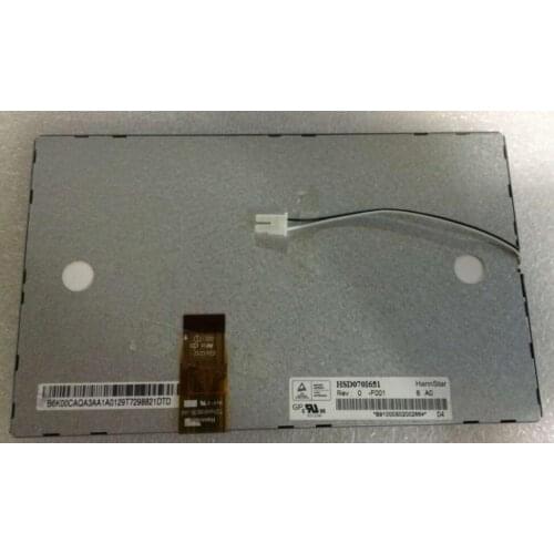 Hannstar7 lcd screen 26pin hsd070i651 digital photo frame visual doorbell portable dvd