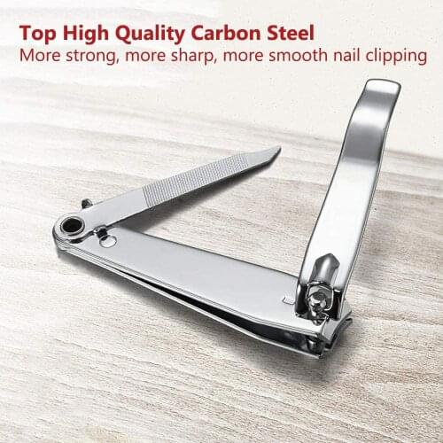1pc Stainless Steel Nail Clipper Professional Manicure Trimmer Cutting Toe Nail Clipper Manicure Pedicure Tool