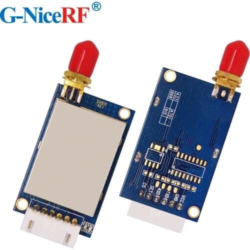 2PCS SV611 100mW Si4432 GFSK 470MHz TTL Interface Wireless RF Module