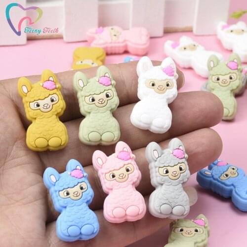 20 PCS/Lot 12 MM Baby Teether Round Beads DIY Chew Necklace Pacifier Clips Chain DIY Rodents Teething Beads Food Grade Silicone
