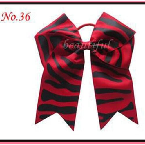 7.5" Big Sequin Cheer 10pcs With Clips Hand Made Bling Girls Cheerleading Hair Bow Hair Accessories For Long Hair Free Shippin