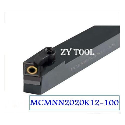Free shipping MCMNN2020K12-100, Metal Lathe Cutting Tools Lathe Machine CNC Turning Tools External Turning Tool Holder