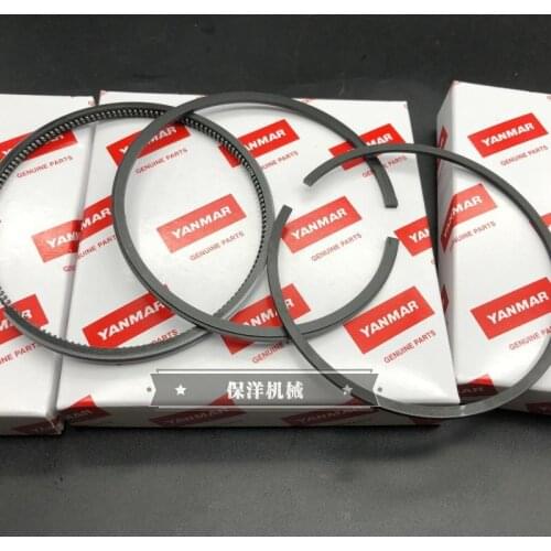 FREE SHIPPING Yangma 4TNV94 engine piston ring is suitable for modern R55-7R60-7 Daewoo DH60-7 EC55