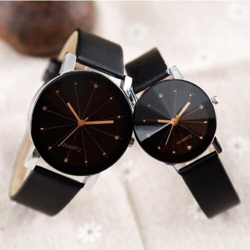 2021 New Fashion Women Men Luxury Watch Quartz Alloy Leather Wristwatch Stainless Steel Dial Casual Classic Couple Watches Gift