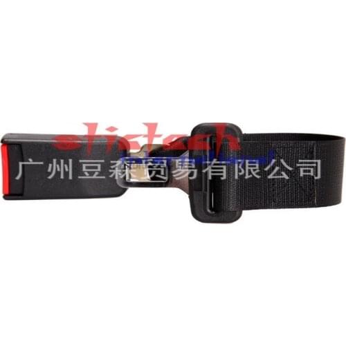 By dhl or ems 20pcs 4.8cm length 36cm Longer Universal Auto Car Seat Safety Seatbelt Extension Buckle car Interior Accessories