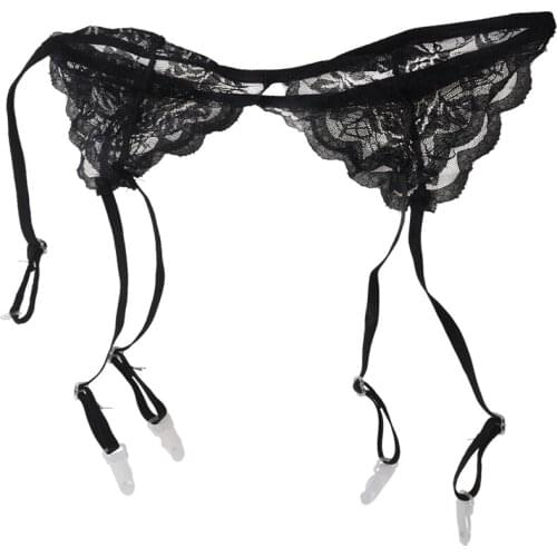 Lace Garter Belt Suspender Holding