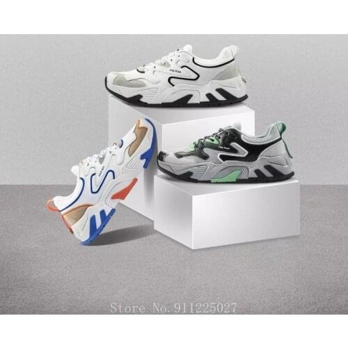 Xiaomi FINE PLAN Men Casual Comfortable Rebound Shock Absorption shoes Outdoor Non-slip Camping Travel Walking Sneakers