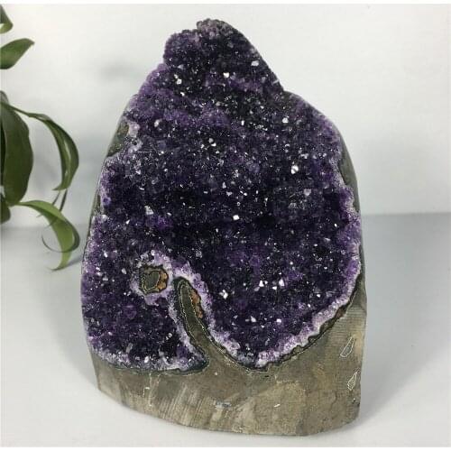 Natural Amethyst Cluster Raw Quartz Purple Crystal Healing Stones Home Decoration Crafts Gift Specimen