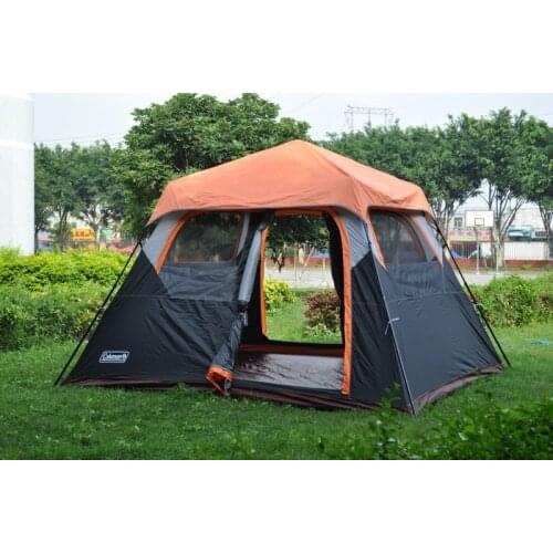 Authentic brand pergola canopy tent outdoor tent camping double layer Family Group tent automatically multiplayer oversized tent