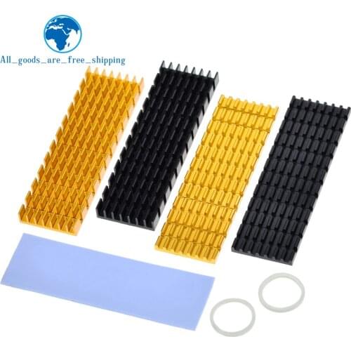 Heatsink Heat Dissipation Radiator M.2 Cooling Heat Sink Heat Thermal Pads for M.2 NGFF 2280 PCI-E NVME SSD