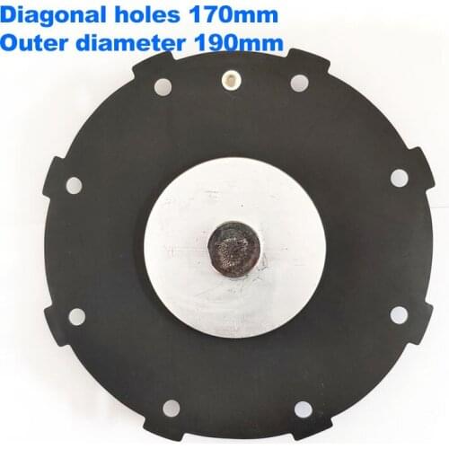 SBFEC Pulse valve diaphragm DMF-Z-62S diaphragm Diagonal mounting holes 170mm outer diameter 190mm
