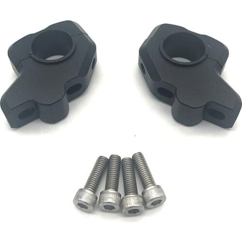 Universal Motorcycle Handlebar Riser 28mm Aluminum Handle bar Risers Clamp for Motorbike Accessories Motor Parts